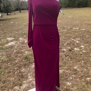 Seductive Enchanting Magenta       N W Nightway Gown S 14